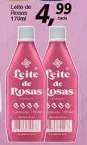 Supermercados Guanabara Leite de Rosas 170ml oferta