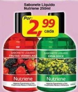 Supermercados Guanabara Sabonete Liquido Nutriene 250ml oferta