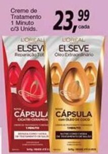 Supermercados Guanabara Creme de Tratamento 1 Minuto c/3 unids. oferta
