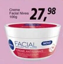 Supermercados Guanabara Creme facial Nivea 100g oferta