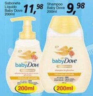 Supermercados Guanabara Sabonete Liquido Baby Dove 200ml oferta