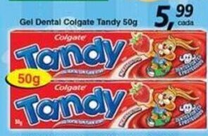 Supermercados Guanabara Gel Dental Colgate Tandy 50g oferta