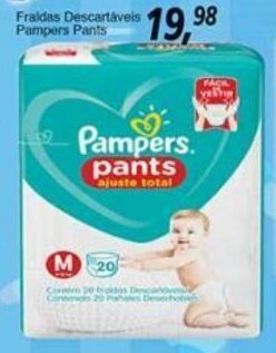 Supermercados Guanabara Fraldas Descartaveis Pampers Pants oferta