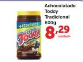 Roldão Achocolatado Toddy Tradicional 800g oferta