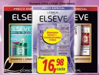 Supermercados Guanabara Shampoo 375ml + Cond. 170ml Elseve oferta