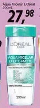 Supermercados Guanabara Agua Micelar L'Oreal 200ml oferta