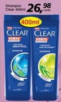 Supermercados Guanabara Shampoo Clear 400ml oferta