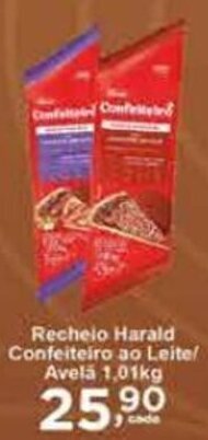 Rossi Supermercado Recheio Harald Confeiteiro ao leite/ Avela 1.01kg oferta