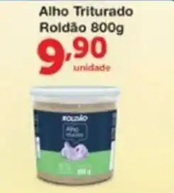 Roldão Alho Triturado Roldao 800g oferta