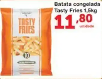 Batata Congelada Tasty Fries 1.5kg