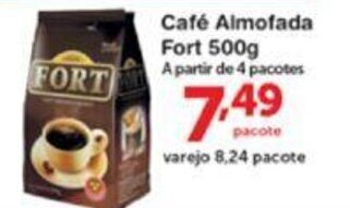 Roldão Cafe Almofada Fort 500g oferta