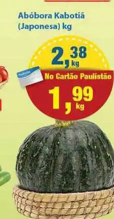 Abóbora Kabotiã Japonesa 1kg