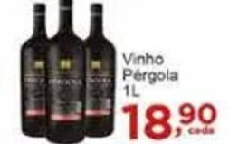 Rossi Supermercado Vinho Pergola 1L oferta