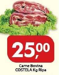 Supermercados Nori Carne bovina costela 1kg Ripa oferta