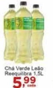 Rossi Supermercado Cha Verde Leao Reequilibra 1.5L oferta