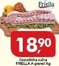 Supermercados Nori Costelinha suina Friella a granel 1kg oferta