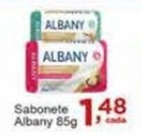 Rossi Supermercado Sabonete Albany 85g oferta
