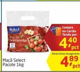 Tenda Atacado Maçã select pacote 1kg oferta