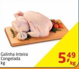 Tenda Atacado Galinha inteira congelada kg oferta