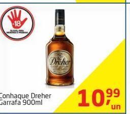 Tenda Atacado Conhaque dreher garrafa 900ml oferta