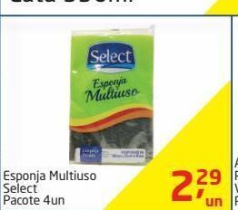 Tenda Atacado Esponja multiuso select pacote 4un oferta