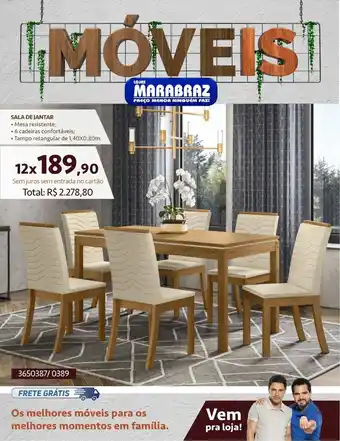 Marabraz Sala de jantar oferta