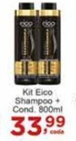 Rossi Supermercado Kit Eico Shampoo + Condic. 800ml oferta