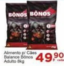Alimento p/ caes Balance Bonos Adulto 8kg