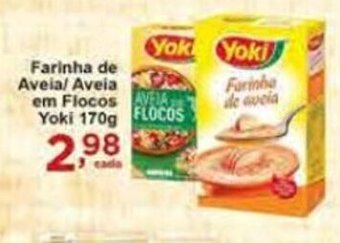 Farinha de Aveia/ Aveia em Flocos Yoki Flocos 170g