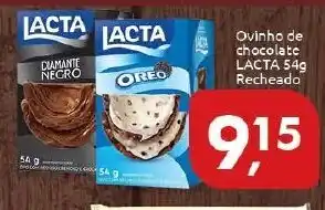 Supermercados Nori Ovinho de Chocolate Lacta 54g Recheado oferta