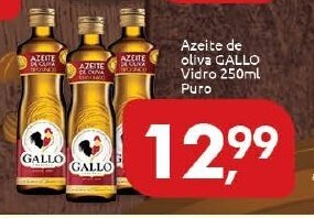 Supermercados Nori Azeite de Oliva Gallo Vidro 250ml puro oferta