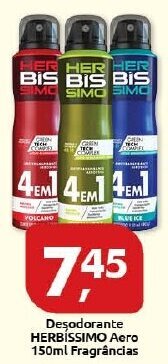 Desodorante Herbissimo Aero 150ml fragrancias