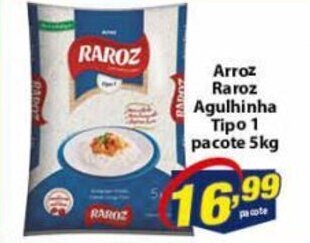 Vencedor Atacadista Arroz Raroz Agulhinha tipo 1 pacote 5kg oferta