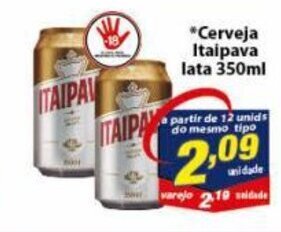 Vencedor Atacadista Cerveja Itaipava lata 350ml oferta