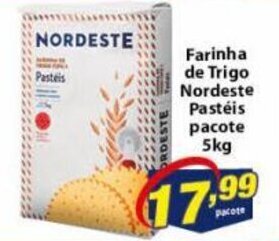 Vencedor Atacadista Farinha de Trigo Nordeste Pasteis Pacote 5kg oferta