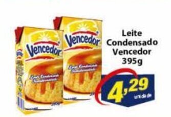 Vencedor Atacadista Leite Condensado Vencedor 395g oferta