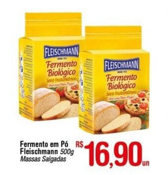 Fort Atacadista Fermento em po Fleischmann 500g oferta