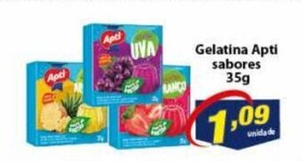 Vencedor Atacadista Gelatina Apti sabores 35g oferta
