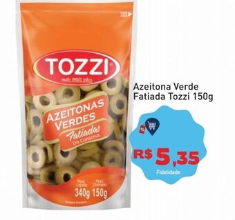 Tonin Superatacado Azeitona verde fatiada tozzi 150g oferta