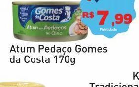 Tonin Superatacado Atum pedaços gomes da costa x 170 g oferta