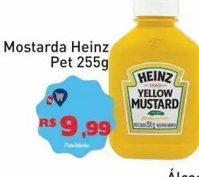 Tonin Superatacado Mostarda heinz x 255 g oferta