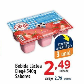 Akki Atacadista Bebida Lactea Elege 540g Sabores oferta
