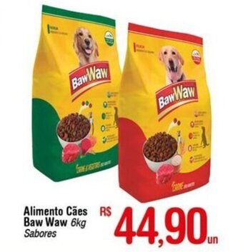 Fort Atacadista Alimento Caes Baw Waw 6kg oferta