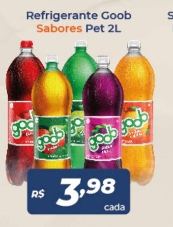 Atakarejo Refrigerante Goob Sabores Pet 2L oferta