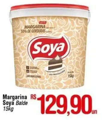 Fort Atacadista Margarina Soya Balde 15kg oferta