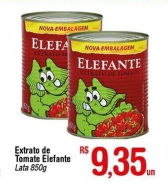 Fort Atacadista Extrato de Tomate Elefante lata 850g oferta