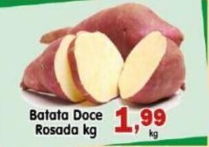 Higa's Supermercado Batata Doce Rosada 1kg oferta