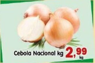 Higa's Supermercado Cebola Nacional 1kg oferta