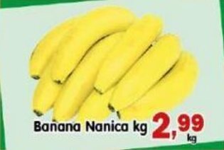 Higa's Supermercado Banana Nanica 1kg oferta