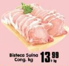 Higa's Supermercado Bisteca Suina Cong. 1kg oferta